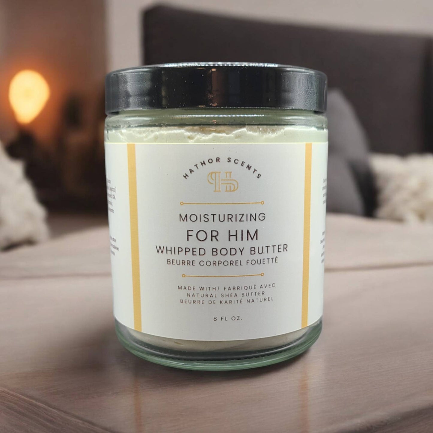 Hathor Scents whipped body butter for dry skin and eczema