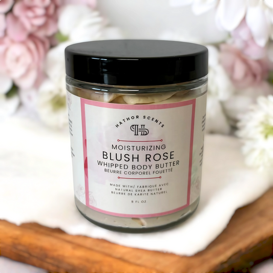 Hathor Scents whipped body butter for dry skin and eczema